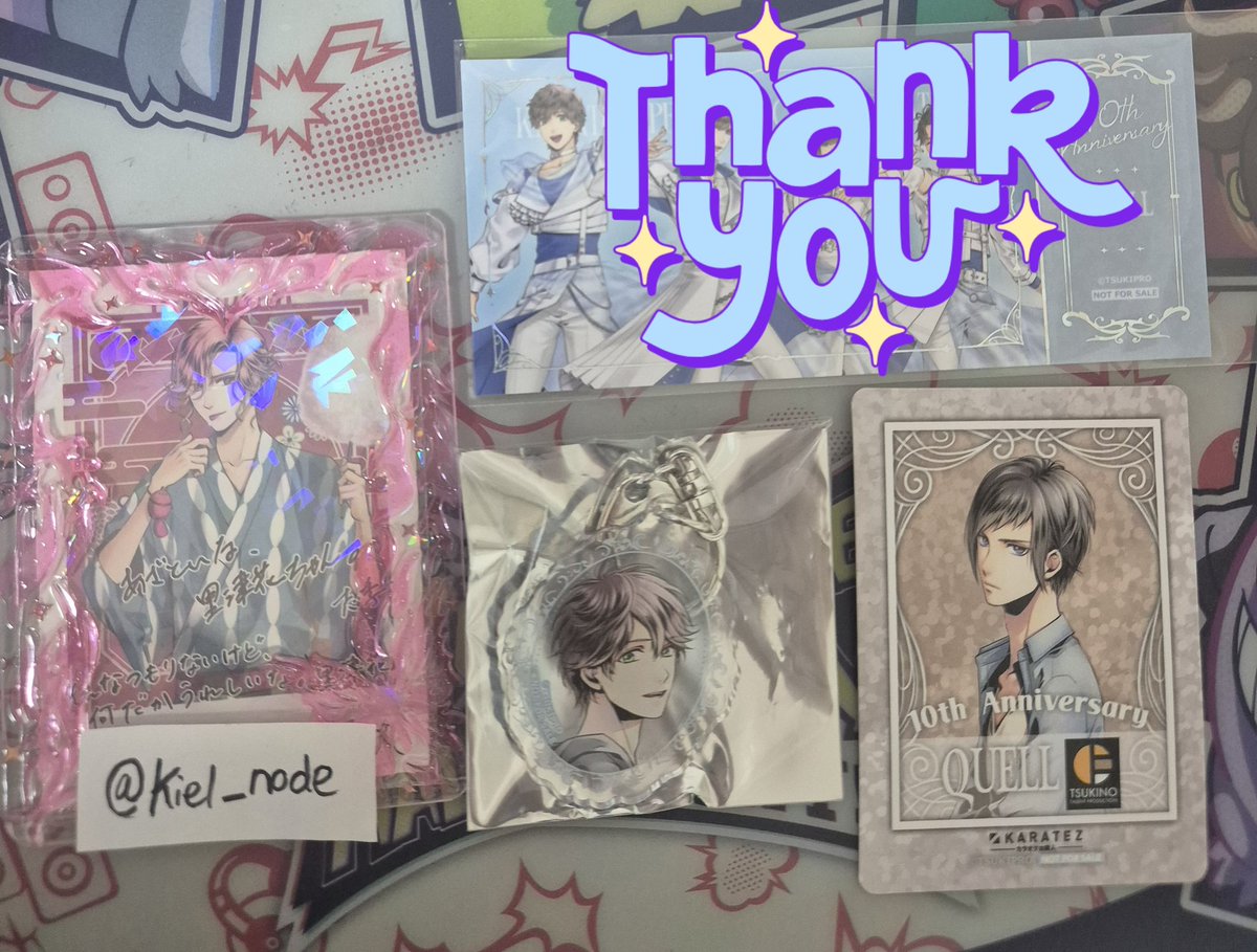 Kiel_node's tweet photo. ツキプロ交換
カラオケの鉄人 ALIVE SQ 10周年

譲: 壱星、英知
求 : 里津花

大阪お手渡し
郵送
よろしくお願いします。 https://t.co/NyI5XgI9wA