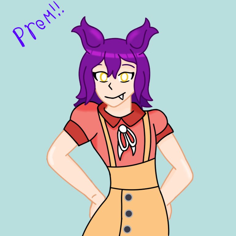 kippy_why's tweet photo. I made this character finally happen. Meet prem. She a Fruit bat demi human. Was once a maid but now just a regular person living day to day life. I would like to thanks @Sp2ceRang3r, sense without their help this oc would of never happened. (I somehow made her a png) https://t.co/K4xXRAVTk0