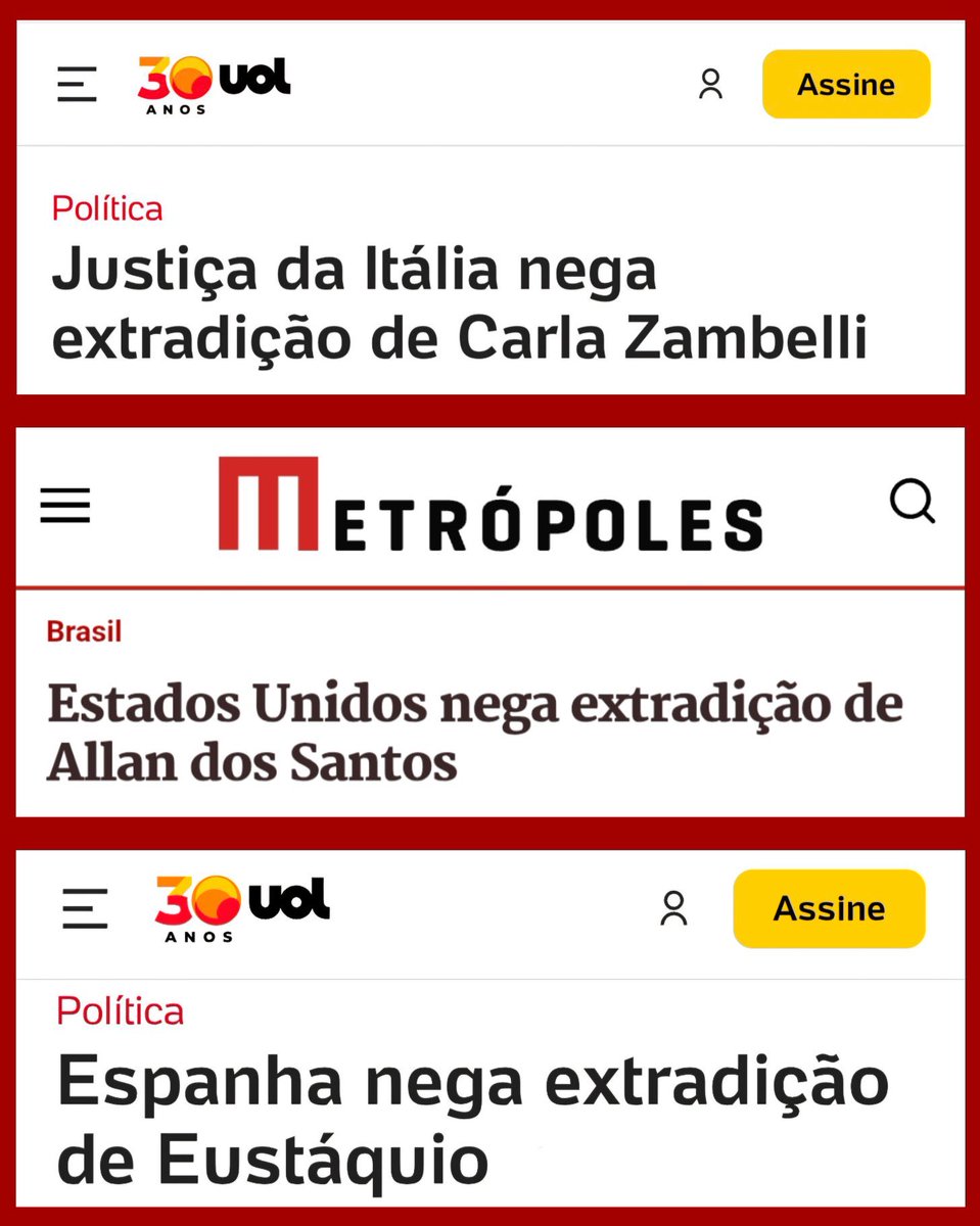 FederalFelicio's tweet photo. Será que tem perseguição política no nosso país, ou o mundo não entende a democracia vigente no Brasil?🤷🏻‍♂️🇧🇷 https://t.co/C0SguWE2fA