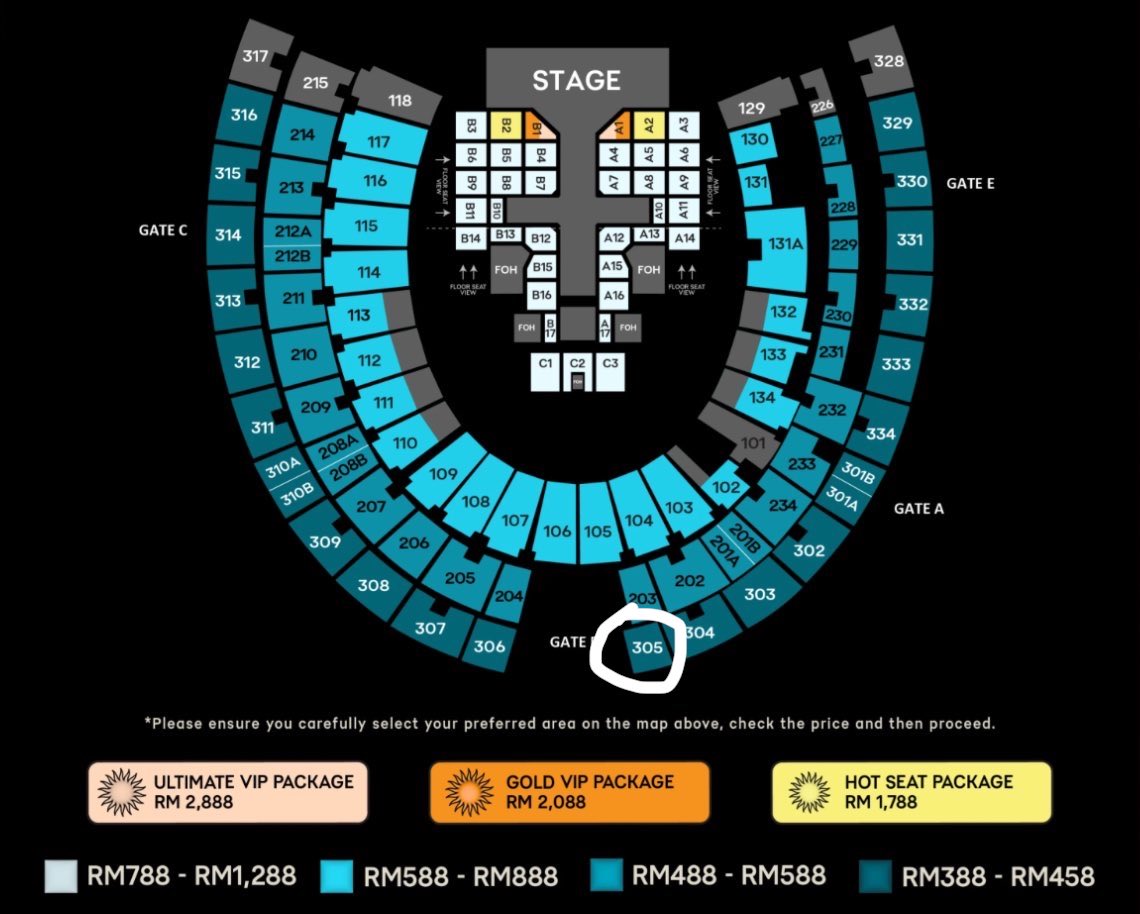 twicebulb's tweet photo. [helping a friend]
wts the weeknd in KL day 2 (5 nov)

RM450
✅ 1x Section 305

- ⁠able to provide proofs of purchase! 
- ⁠dm for more infoooo <3

#theweekndinkl https://t.co/eZIBIiraGM