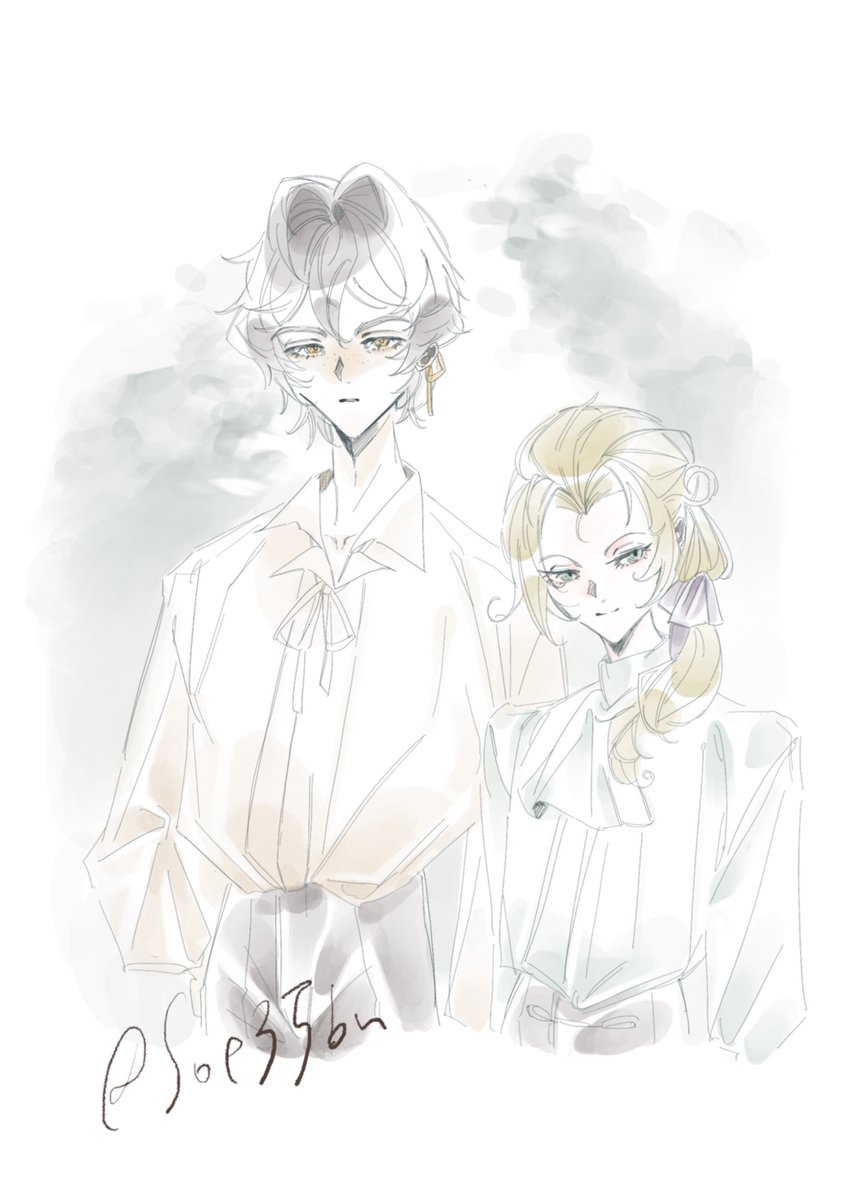 soe35bn's tweet photo. サリアマ(...の別にリリィとかではない、謎の絵) https://t.co/4at95vUWKp