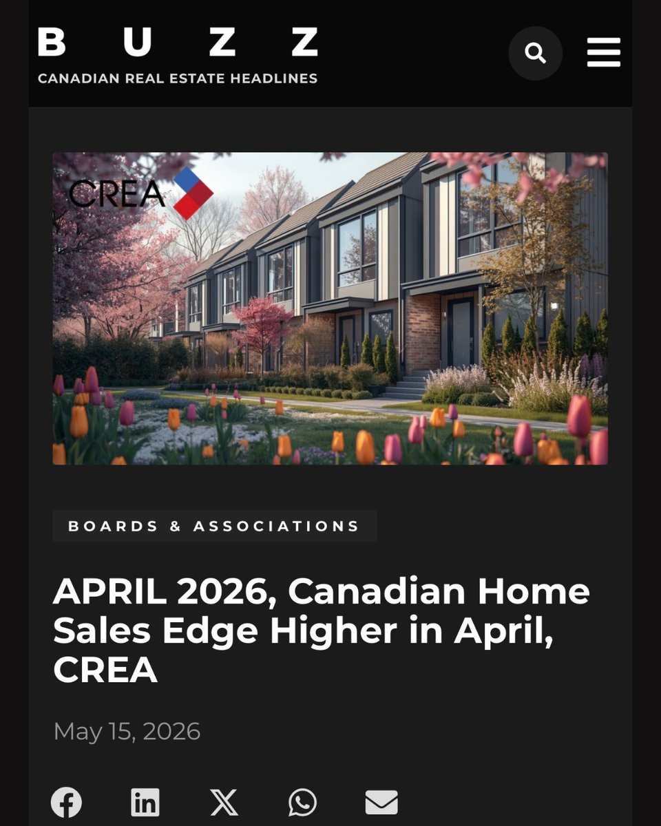 BUZZ Worthy News, Canadian Real Estate Headlines tweet media