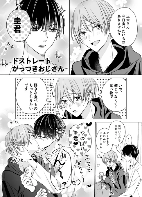 正木さんとケイくんのキス♡
#創作BL 