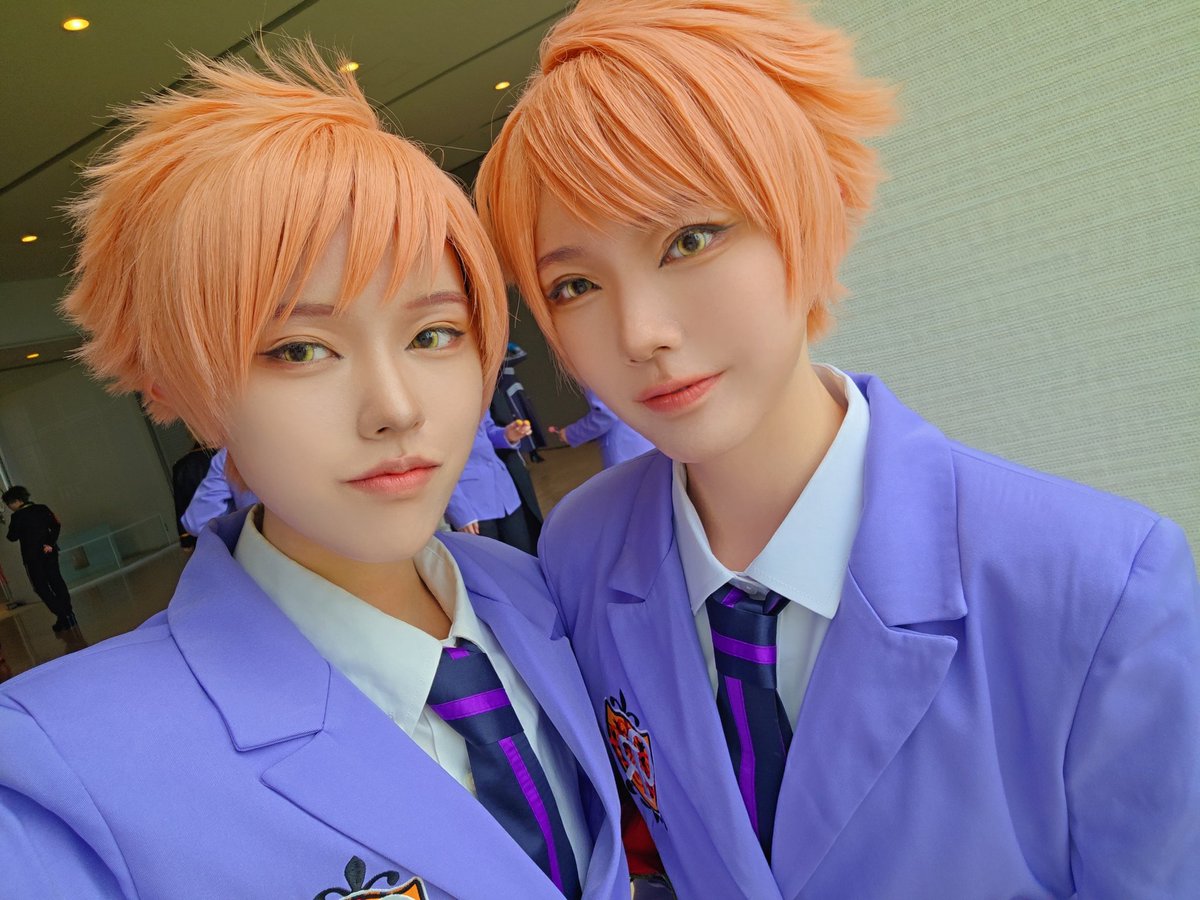 nekota_fry's tweet photo. #いだふぇす
 #庶民高校コスト部

常陸院ブラザーズ🩵🧡 https://t.co/ll3ePmDJwf