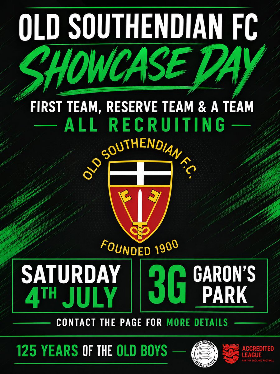 OSFCAteam's tweet photo. @Essexfa @eofl @midessexFL @EssexSenior #squadbooster https://t.co/9ysIDVKKJe