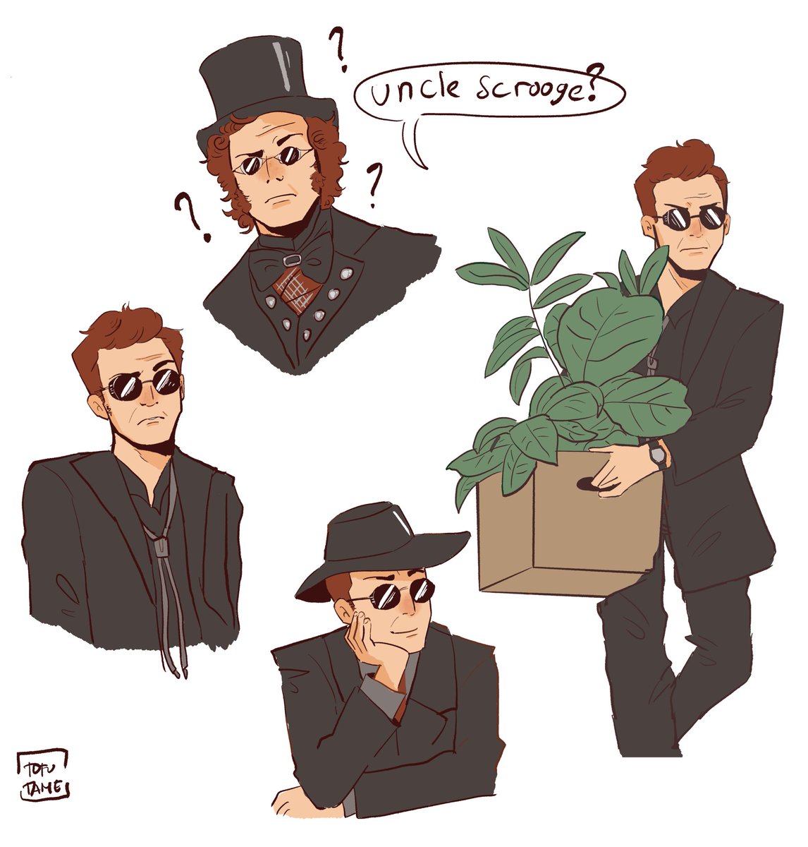 tofutamesecacc's tweet photo. crowley character study

#goodomens #crowley #aziraphale https://t.co/MXeKMX6tuU