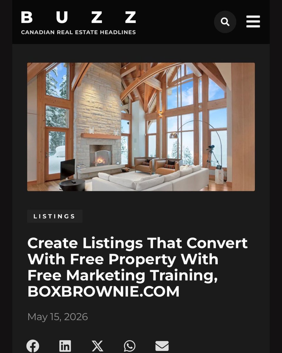 BUZZ Worthy News, Canadian Real Estate Headlines tweet media