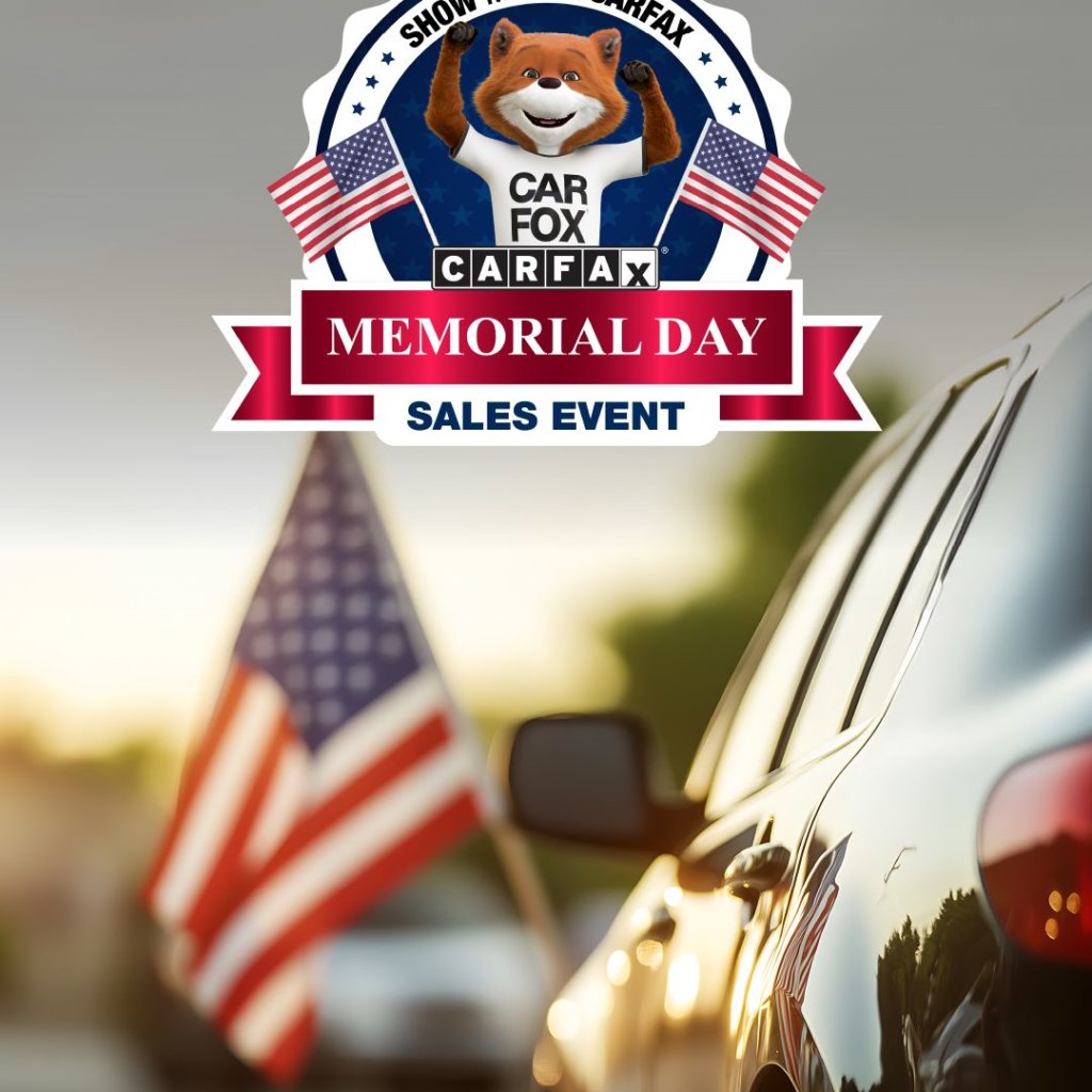 ShultsofWarren's tweet photo. Happy Memorial Day Weekend, folks! ☀️

Head to Ed Shults of Warren today and shop the Memorial Day Sales event! A CARFAX Great Value vehicle is exactly what you need to save money for all your big Memorial Day plans! 🚘 🦊 https://t.co/fJdSq4vqsX