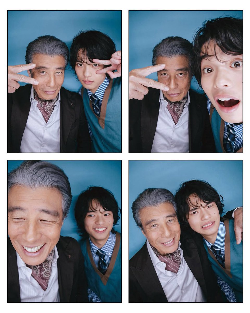 onlyforsoya's tweet photo. Soya with Mr. Hiroshi Tachi 🤩

#SoyaKurokawa #黒川想矢 https://t.co/EBx7cvQG1J