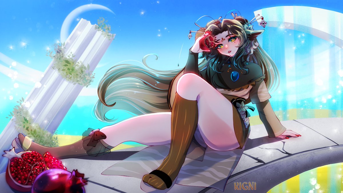 kignicute's tweet photo. @alt181133478207 Honestly, I'm shocked myself. Because I spent half the night struggling with the character's eyes Diana from PRAGMATA X) 
That's why I don't have a Patreon yet. A full drawing with a background takes me on average 12 h https://t.co/TOcqGOVD2O