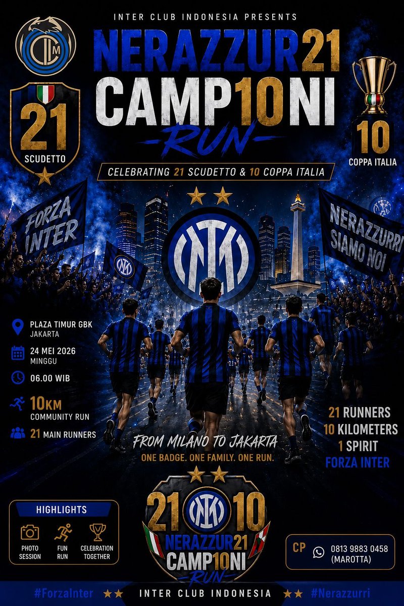 Inter Club Indonesia tweet media