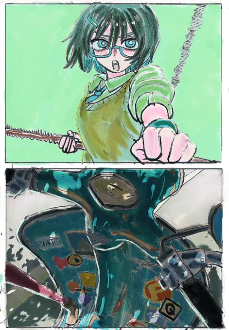 45日目〜
#100日イラスト定期便 