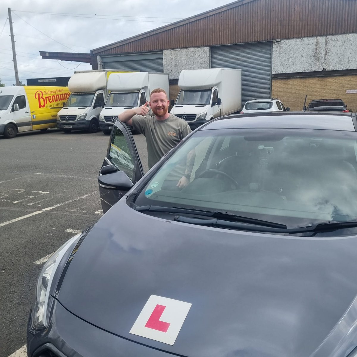 SeanLeonardADI's tweet photo. Well done Rusty Smyth on passing your driving test. Beep beep. 
Have a good weekend.
Cheers for the help Burt 

Great drive, Congrats and safe driving for the future ahead 

Hard work paid off, go now and be safe and enjoy

LEARN WITH LEONARD
  A Skill 4 Life 

Could u be next https://t.co/imRG6bXjsH