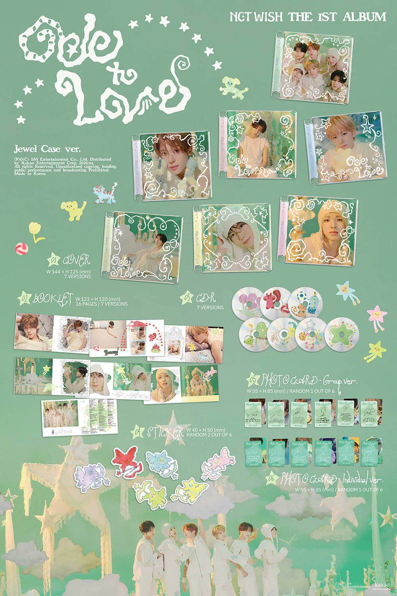 pshuimny's tweet photo. Pls rt สุ่มแจก 1 อัลบั้ม 🪽

( pre ) NCT WISH - The 1st Album 'Ode to Love' Jewel Case Ver. รอบ fansign shopee

สนใจ dm ได้เลยค่า 💌

150 รวมส่ง(สุ่มปก) + การ์ดเบเน
(ซื้อ2บั้มขึ้นไปลดเหลือ 140 รสคับ)

#ตลาดนัดnct #ตลาดนัดnctwish #ShopeexNCTWISHEvent https://t.co/Ip6mAllyV7