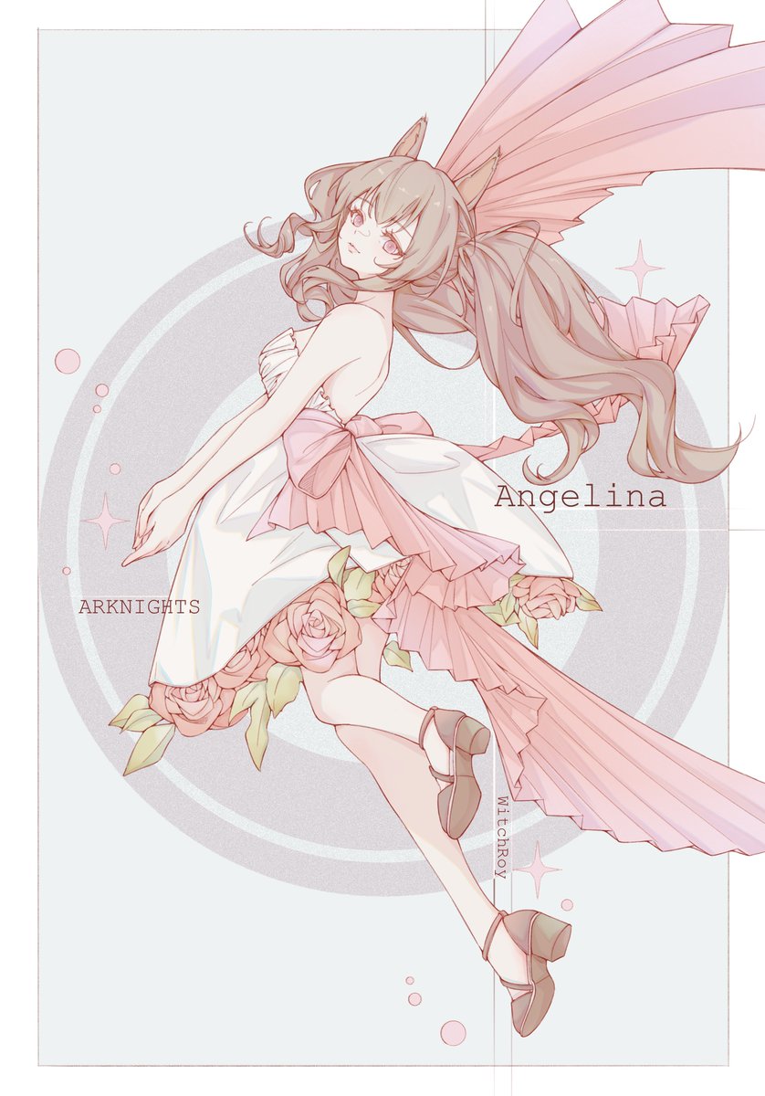 witch_roy's tweet photo. #Arknights #angelina https://t.co/CapmmcM7Zy
