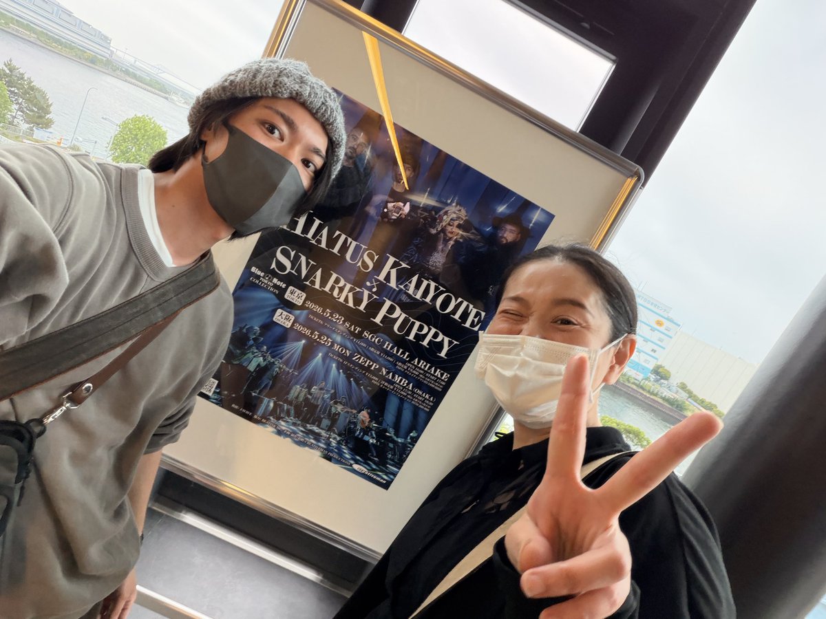 r_3374's tweet photo. 娘たちを預けて夫婦で行ってきました。滅多にない機会でsnarky puppyのドラマーは最推しのLarnel Lewisでした。今日のことは絶対忘れません https://t.co/E9ioXGilQ3