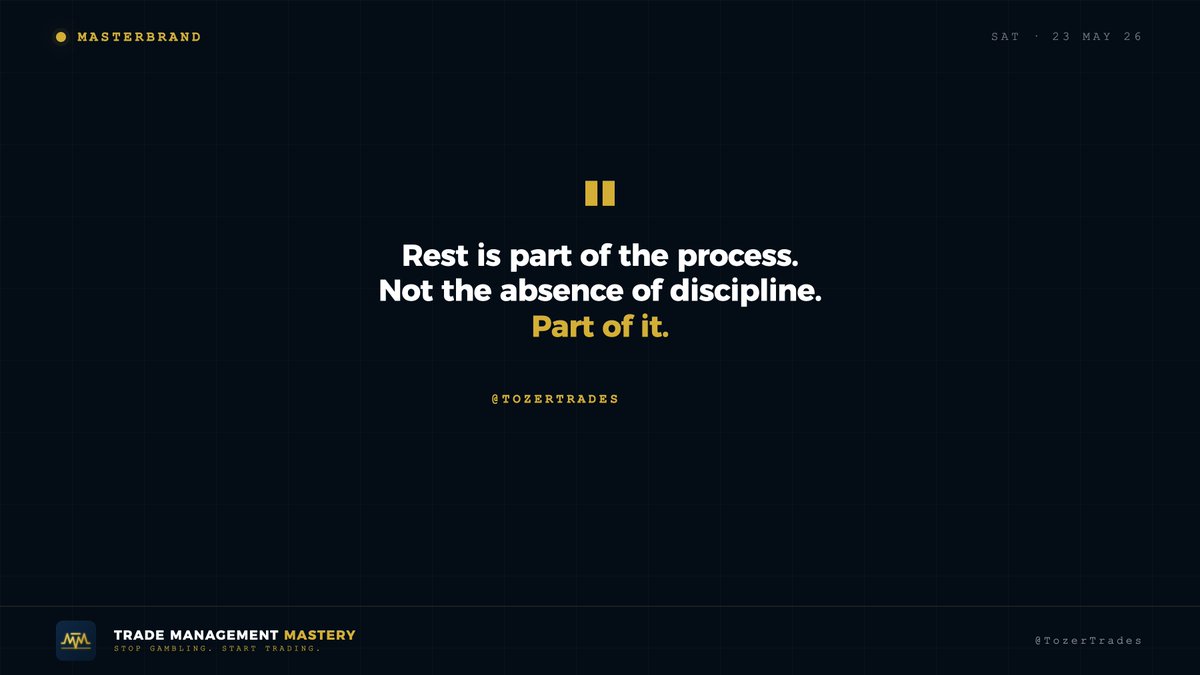 TozerTrades's tweet photo. Rest to be the best... https://t.co/ou2pLJDMJJ