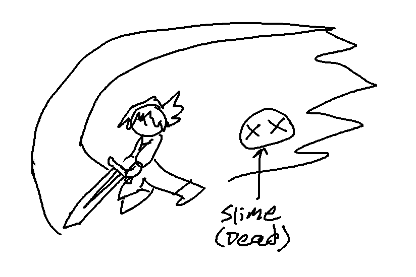 MetapotentBeing's tweet photo. @booyahbornu @burnyourphone maybe a dash-slash type thingy?
Like might have a slowish charge(but not too slow to make the weapon fun to use) and grant a tiny amount of iframes or something https://t.co/9GliLESEUI
