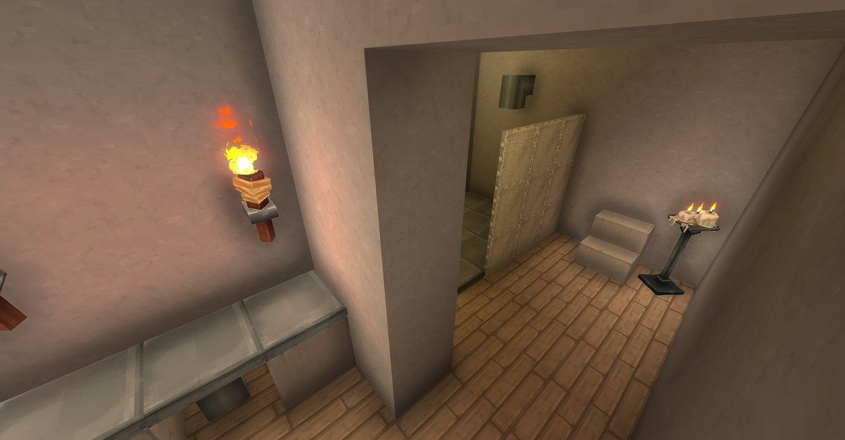 XGrifom's tweet photo. Milan/European inspired apartment building on Hytale (WIP)

All the furniture is provisional, im thinking of creating my own furniture pack for future builds, as the existing ones dont fit the specific aesthetic im going for.

#Hytale #Hytalebuild https://t.co/CAx2NmpNer
