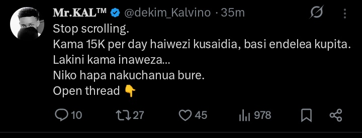 Ibrahim Koros tweet media