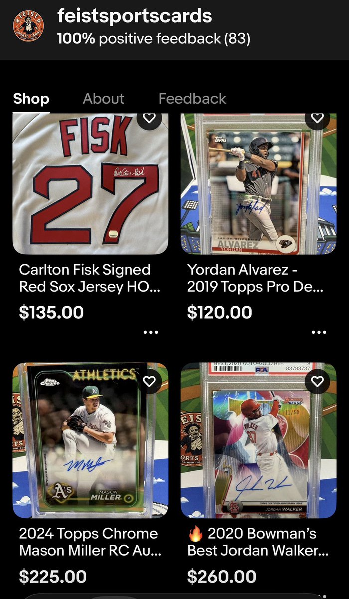 Feist Sports Cards tweet media