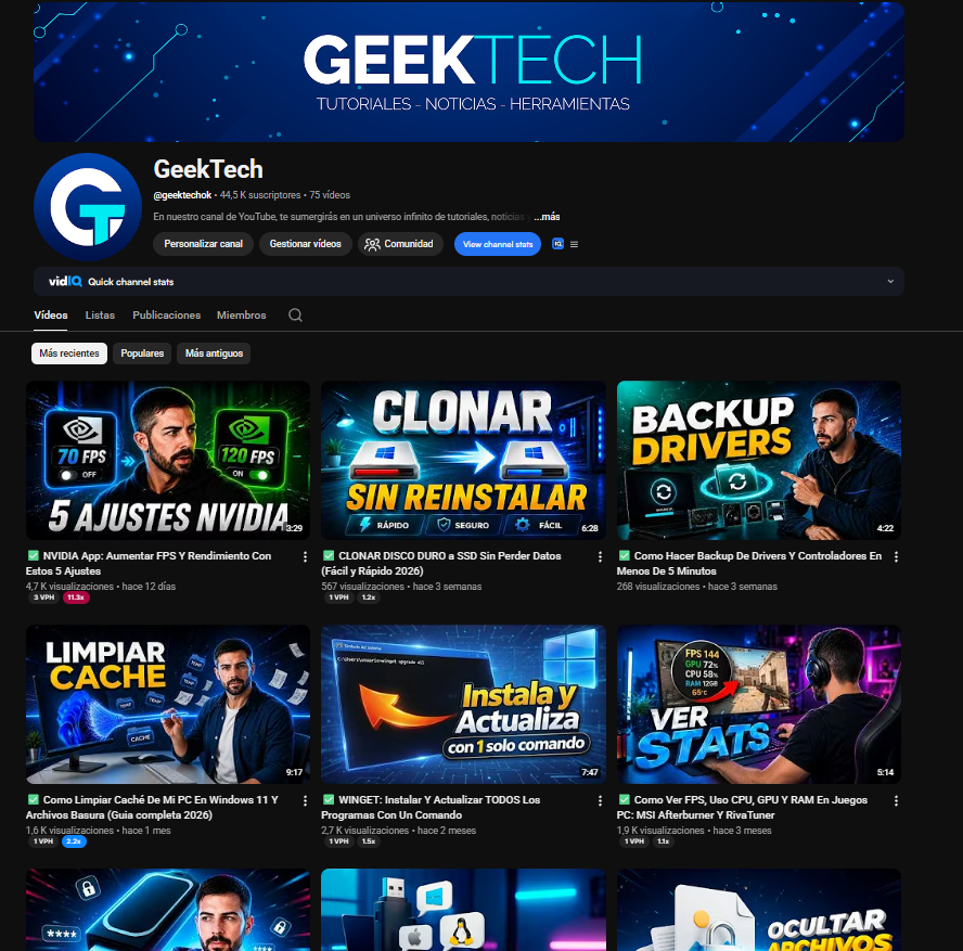 GeektechOK's tweet photo. @TeamYouTube @YouTubeLATAM @YouTube "Contenido reutilizado" un canal de tutoriales que aporta valor educativo. Años sin un solo strike, agregando contenido con mucha edición y trabajo, demostrado en mi apelación y aún así rechazada. Ya no se como pedir revisión humana por favor. https://t.co/k14hfE9o6o