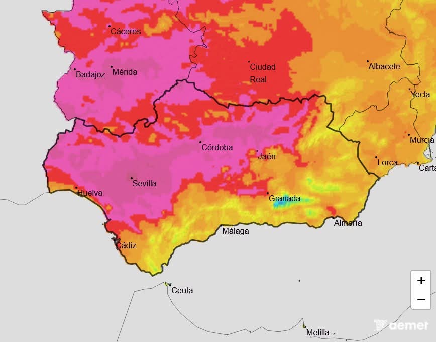 Meteo Málaga ⛈️ tweet media