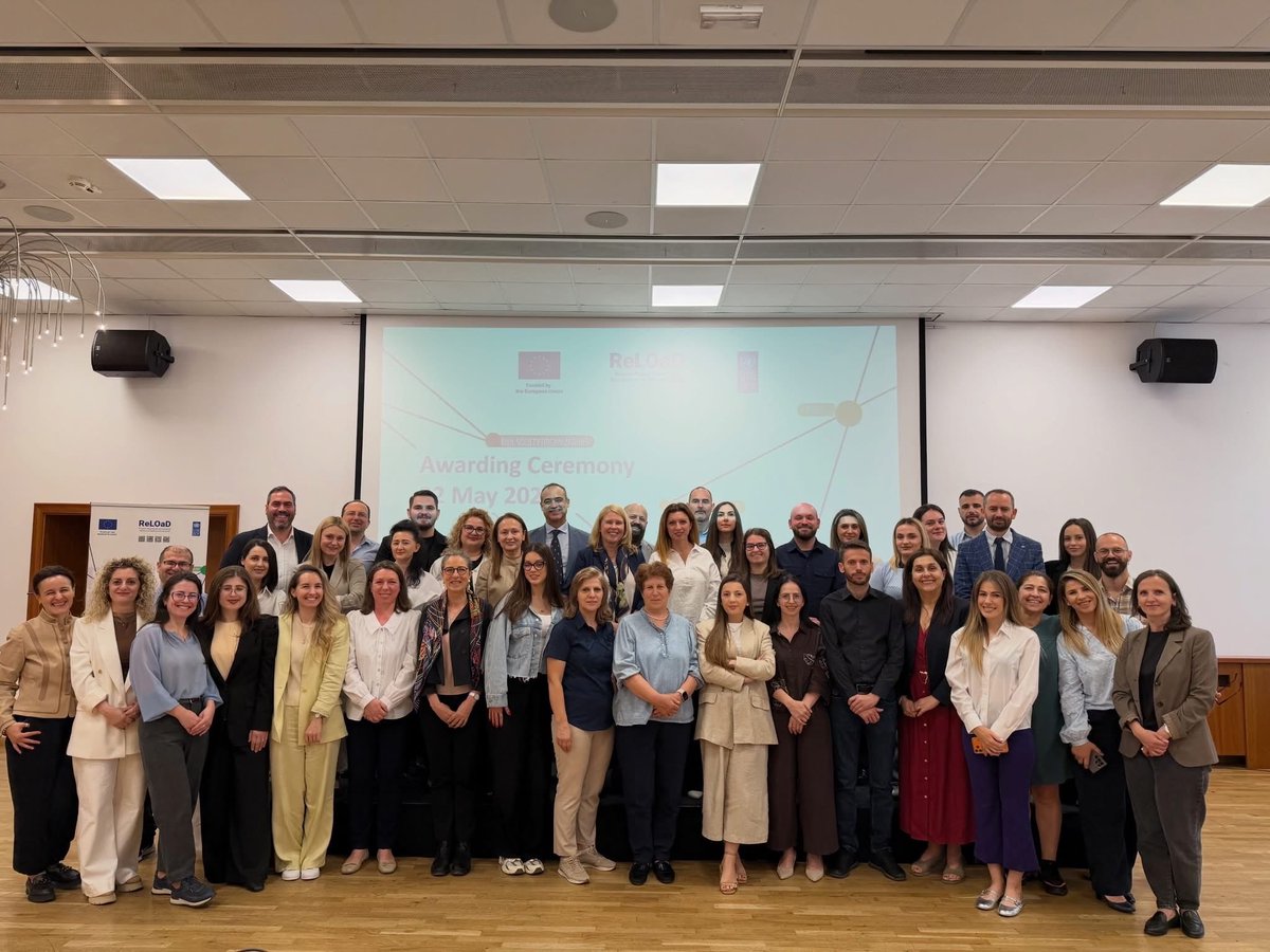 UNDPAlbania's tweet photo. 15 projects in 7 municipalities. One shared goal:stronger local democracy&amp;strengthened p’ship w/ CSOs. 
Thru the EU-funded @EUinAlbania &amp; UNDP-implemented #ReLOaD3, the new projects will support youth engagement,environmental action, digital skills,eco-tourism&amp;local dev across 🇦🇱 https://t.co/9tP0X3vHsP