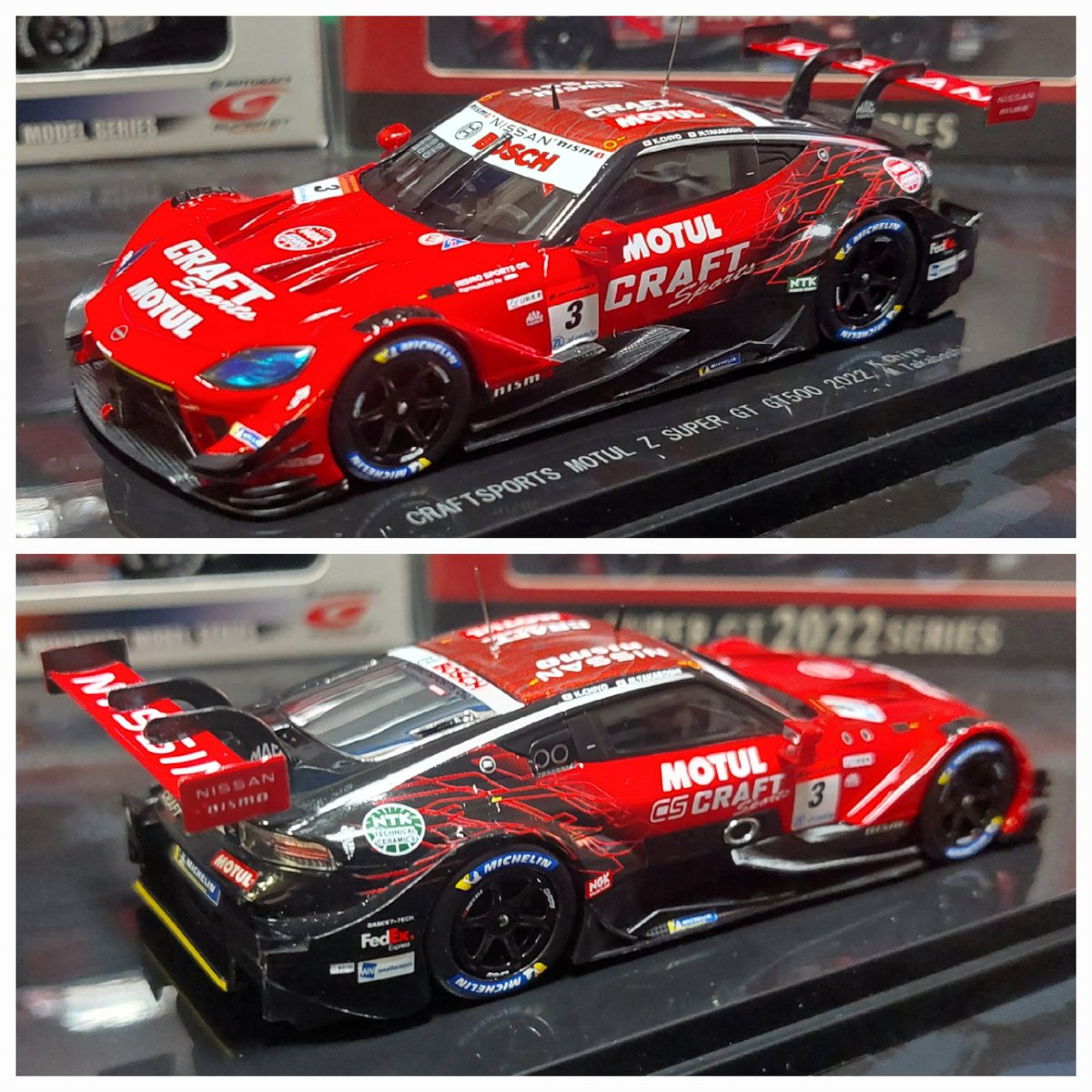 MOTUL AUTECH Z No.23 CRAFTSPORTS MOTUL Z No.3 めちゃくちゃ