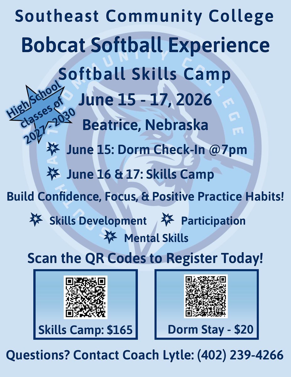 SCCBobcats1's tweet photo. Wait is over here’s the info. Looking forward to two full days of softball. https://t.co/QudQ1Ydfxu