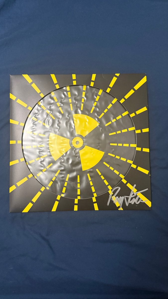 ferg1e's tweet photo. Kraftwerk signed merch haul https://t.co/tbBMjxAS3d