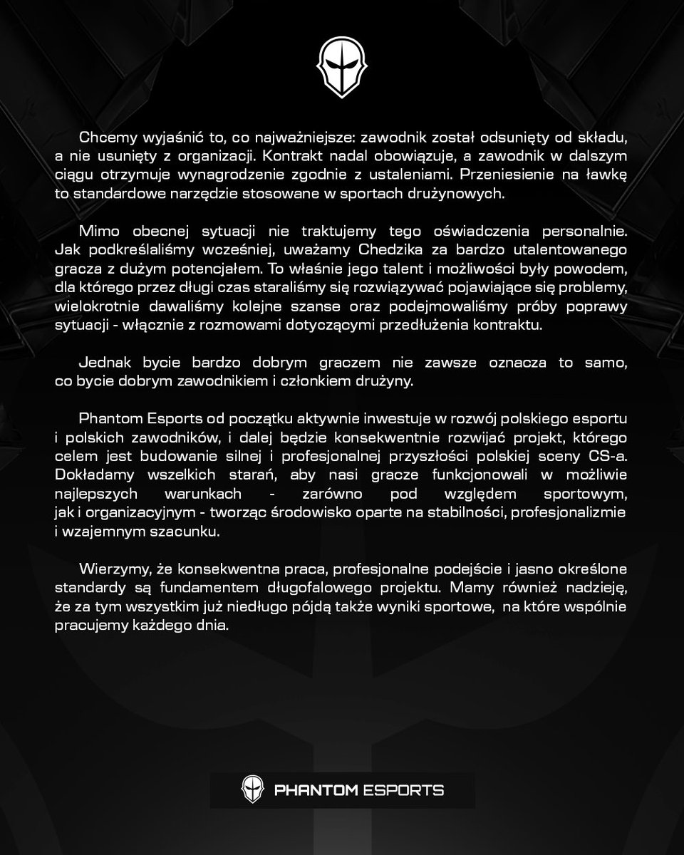 Phantom Esports tweet media