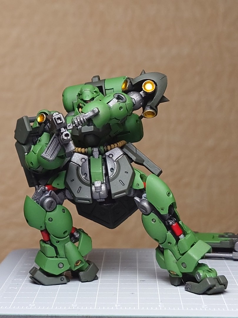 ymphazer's tweet photo. つや消しにして完成しました
#ガンダムアーティファクト
#ギラドーガ https://t.co/uwINrcZQqe