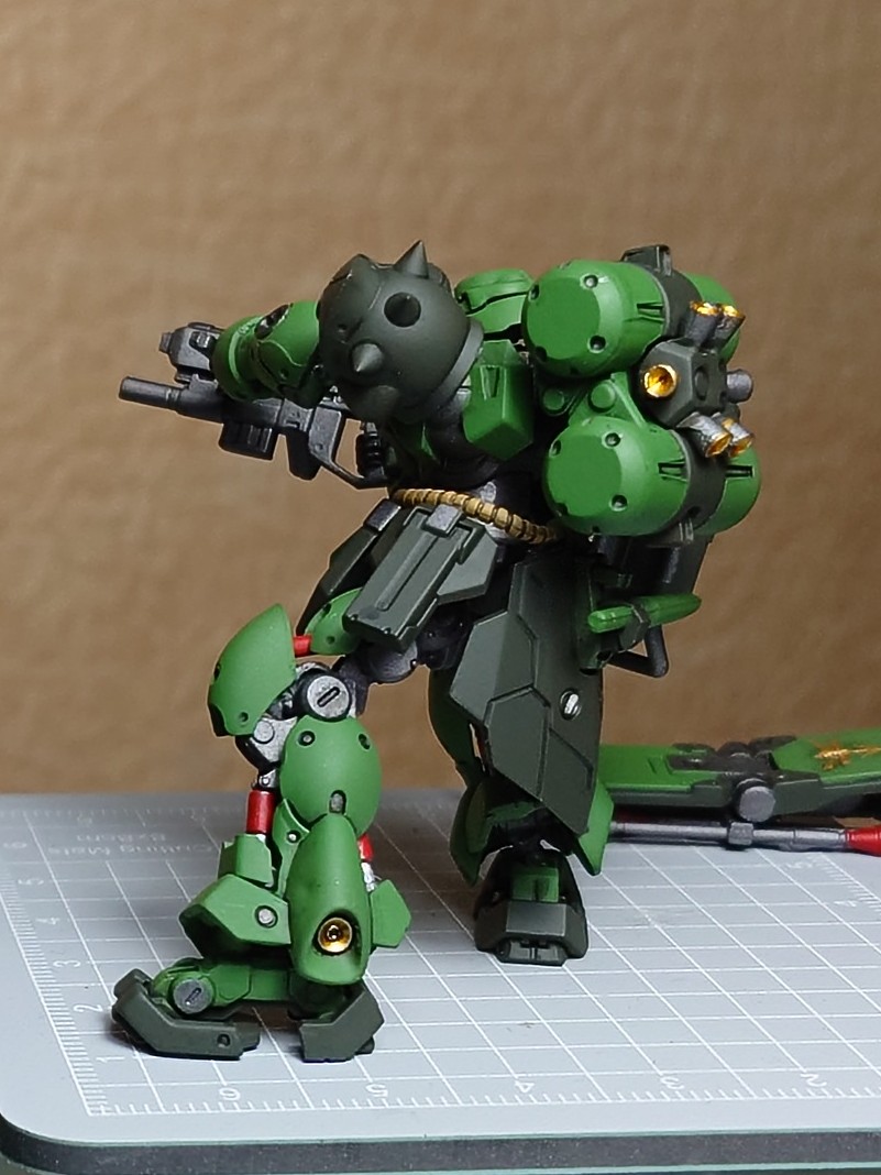 ymphazer's tweet photo. つや消しにして完成しました
#ガンダムアーティファクト
#ギラドーガ https://t.co/uwINrcZQqe