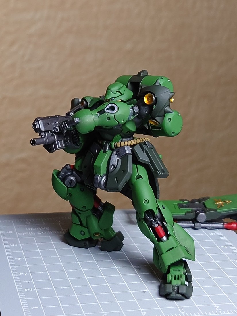 ymphazer's tweet photo. つや消しにして完成しました
#ガンダムアーティファクト
#ギラドーガ https://t.co/uwINrcZQqe