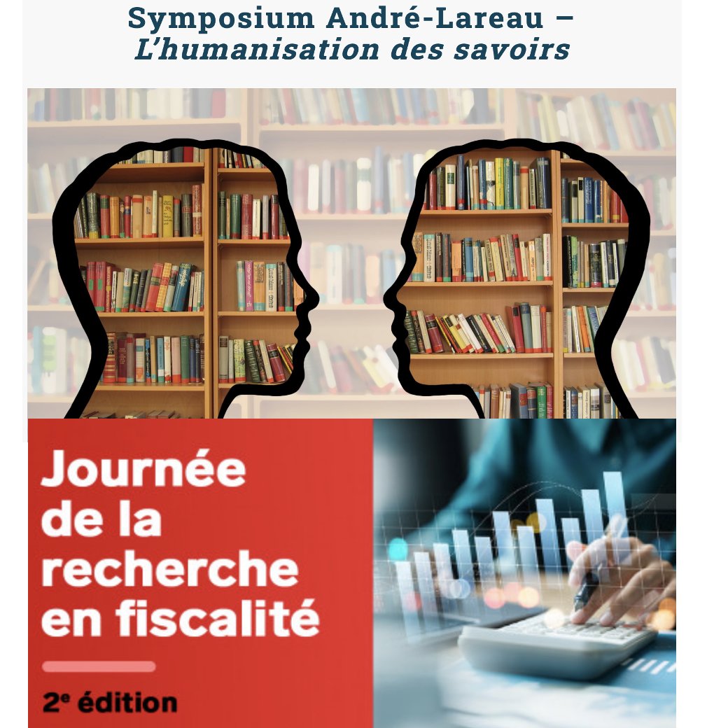 BrigitteAlepin's tweet photo. Heureuse d’avoir présenté 2 conférences universitaires ces derniers jours sur la multi-exploitation des travailleurs pauvres au XXIe siècle.
Merci et bravo aux organisateurs de la Journée de la recherche en fiscalité et du Symposium André-Lareau 🤍 https://t.co/o9RAODxBcw