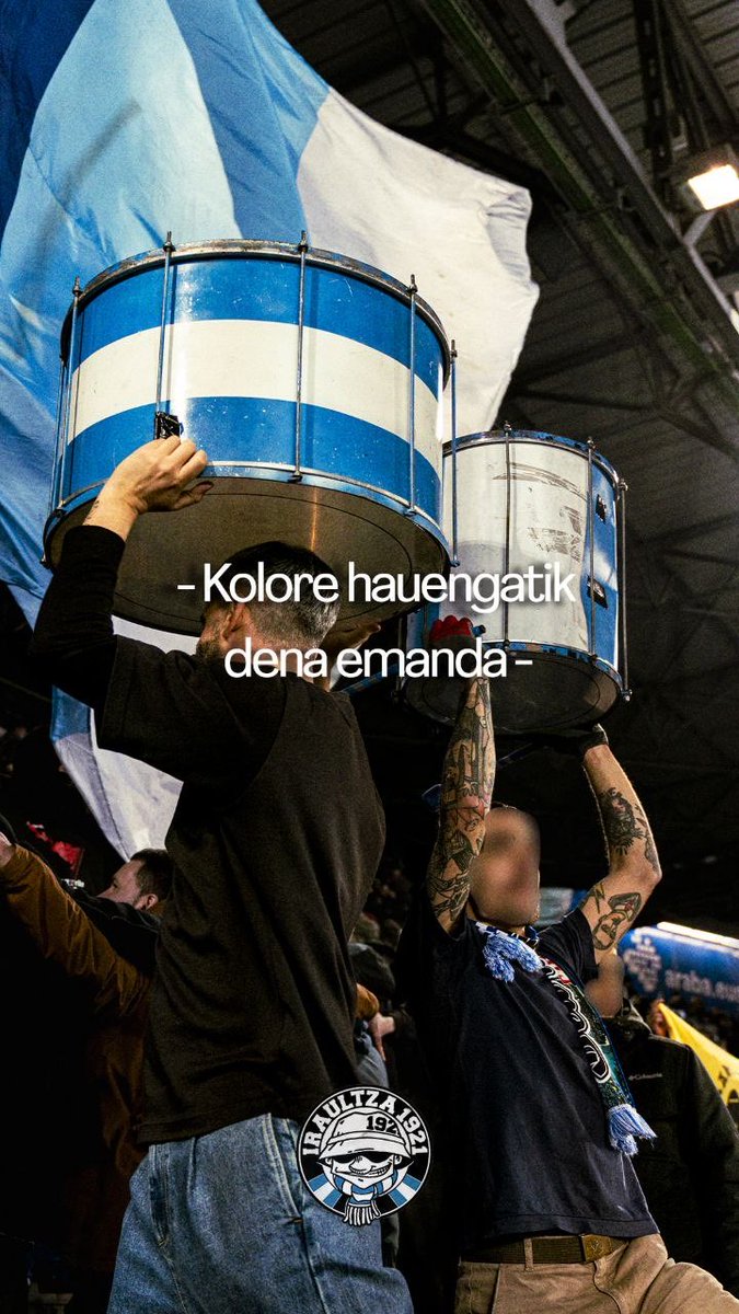 Iraultza1921's tweet photo. TODAS Y TODOS DE ALBIAZUL ‼️

TODAS Y TODOS DE ALBIAZUL ‼️ 

DENOK URDINTXURIZ JANTZITA‼️

HAGÁMOS QUE HOY SEA UN DÍA GRANDE ‼️ https://t.co/prp4gpItc7