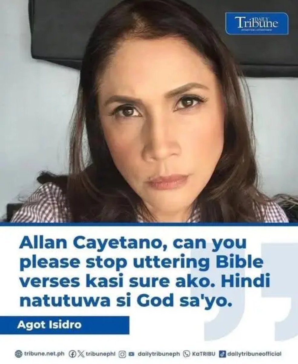 JaredXenos's tweet photo. Agot Isidro pwede ba kayong mga demonyong pari, dilawan Pinklawan at mga Komunista wag ninyong gamitin ang Misa at Simbahan sa mga propaganda ninyo at magkunwaring mga banal kayo https://t.co/ccfsbNaDvQ