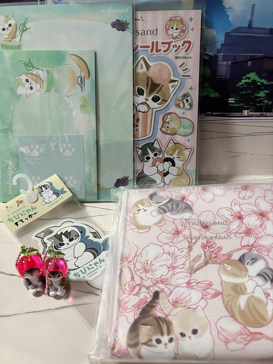 モフサンド💖モフモフストア購入品💖 ミラー可愛い💖