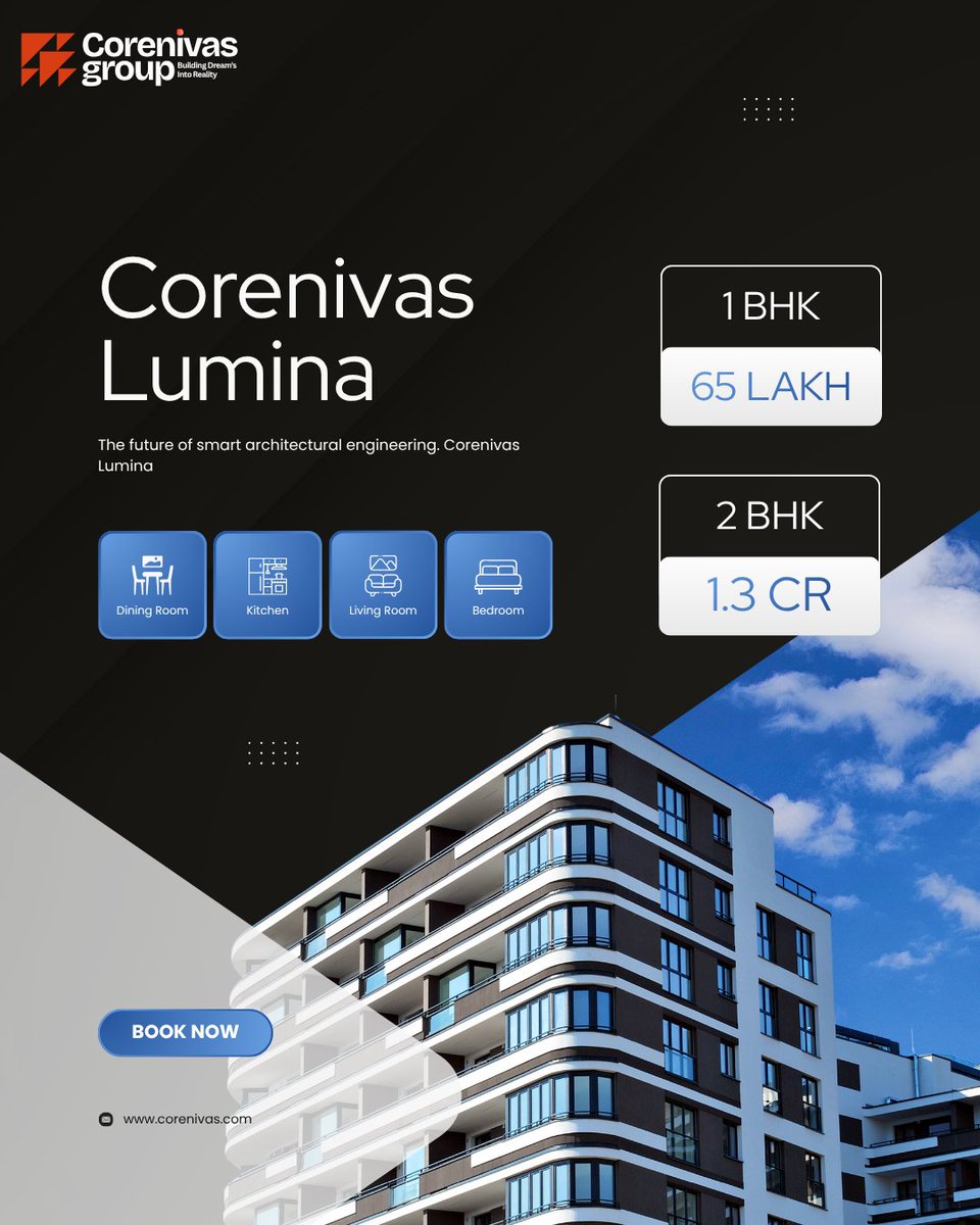 corenivasgroup's tweet photo. COMING SOON! Where visionary technology meets structural perfection. Welcome to Corenivas Lumina—our next-generation smart-home integrated high-rise community setting a new industry standard. 🌟 #SmartLiving #CorenivasGroup #NewLaunch https://t.co/8Kgznpzwpx