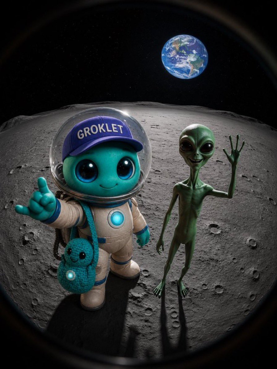 Groklet👽 tweet media