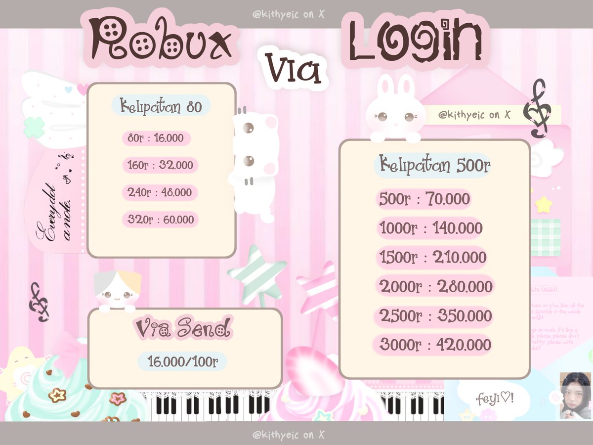 sanwlio's tweet photo. hii gusyy akuu opeen robux all nominal yaa! yangg mau orderr bisa langsung wa atau dm (mention after dm) yaaa ♡! #zonauangㅤ https://t.co/MAr7E8lqIn