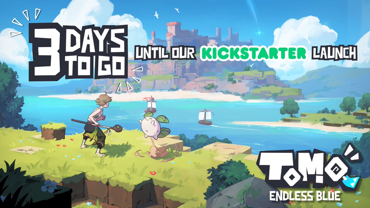 Tomo: Endless Blue 🌊 | Kickstarter May 26 tweet media
