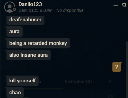 ClickerLinkLoL's tweet photo. This person still playing and this other can type this with no punishment, @drewlevin can you tell to your coworkers to start WORKING? holy https://t.co/ZbmzY3eKhD
