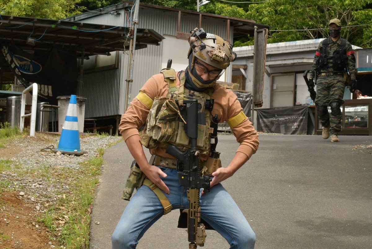 bucchiii0806's tweet photo. DASに新型ブラシレスモーター入れて初めてのサバゲー
レスポンめちゃくちゃ上がって「撃ちたい」って時に射撃出来て良き
指切りにちゃんと付いてきて最高でした。
でも撃ちすぎて人差し指が痛い（笑） https://t.co/7BbyvRaUWg