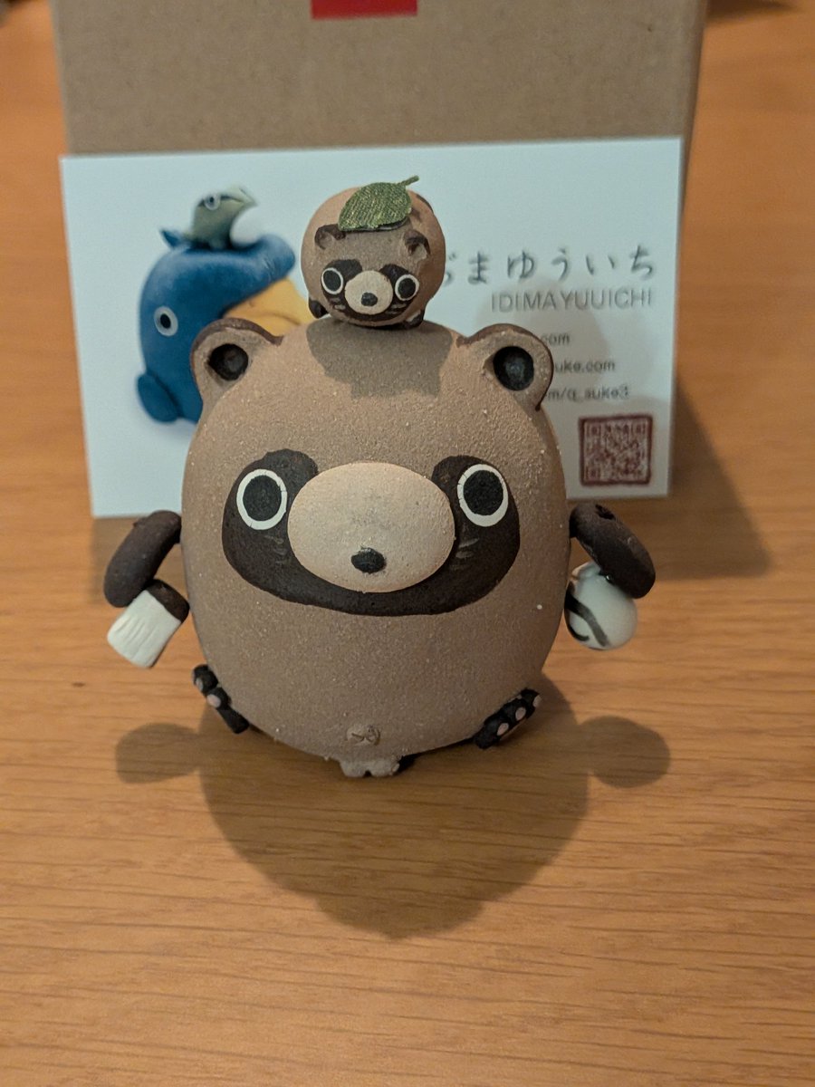 デザフェスでお迎えしたたぬき関連グッズ。 いぢまゆういち（@q_suke3