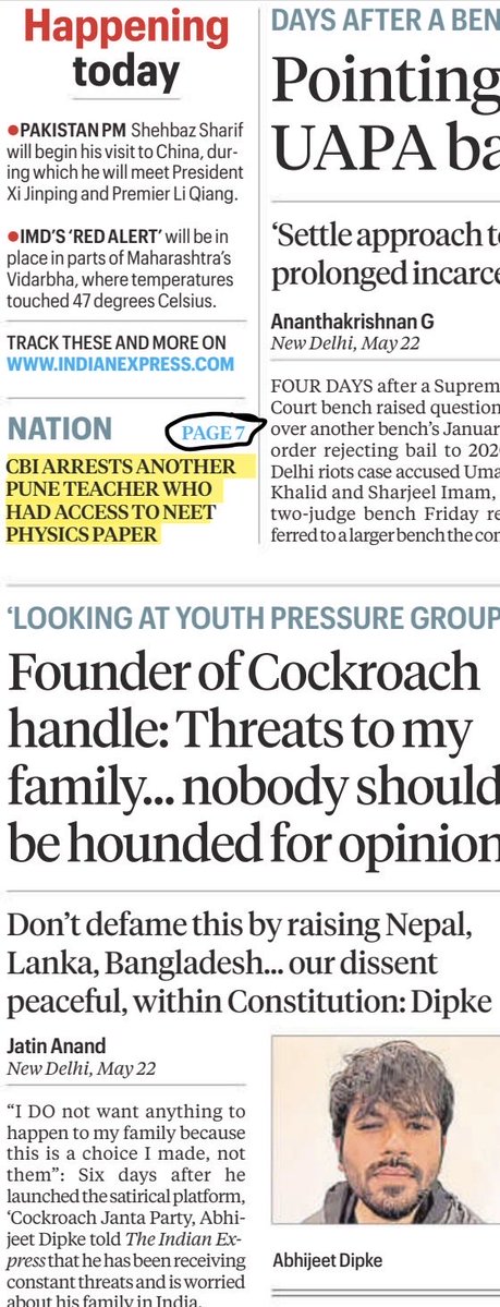 logicalmyself's tweet photo. In less than 10 days, the plight of 22 lakh students has shifted from full first-page coverage to unimportant news on the 7th page, and a C**** from the USA has taken over the limelight, dreaming about creating a revolution without a cause.

Did the C*** of Gen Z ask their bigger C**** about their proposal for stopping paper leaks in India, or is it just every Reeland from Pinki La La Land of Instagram wanting to become a vidhayak, mantri, mukhyamantri, or pradhan mantri?