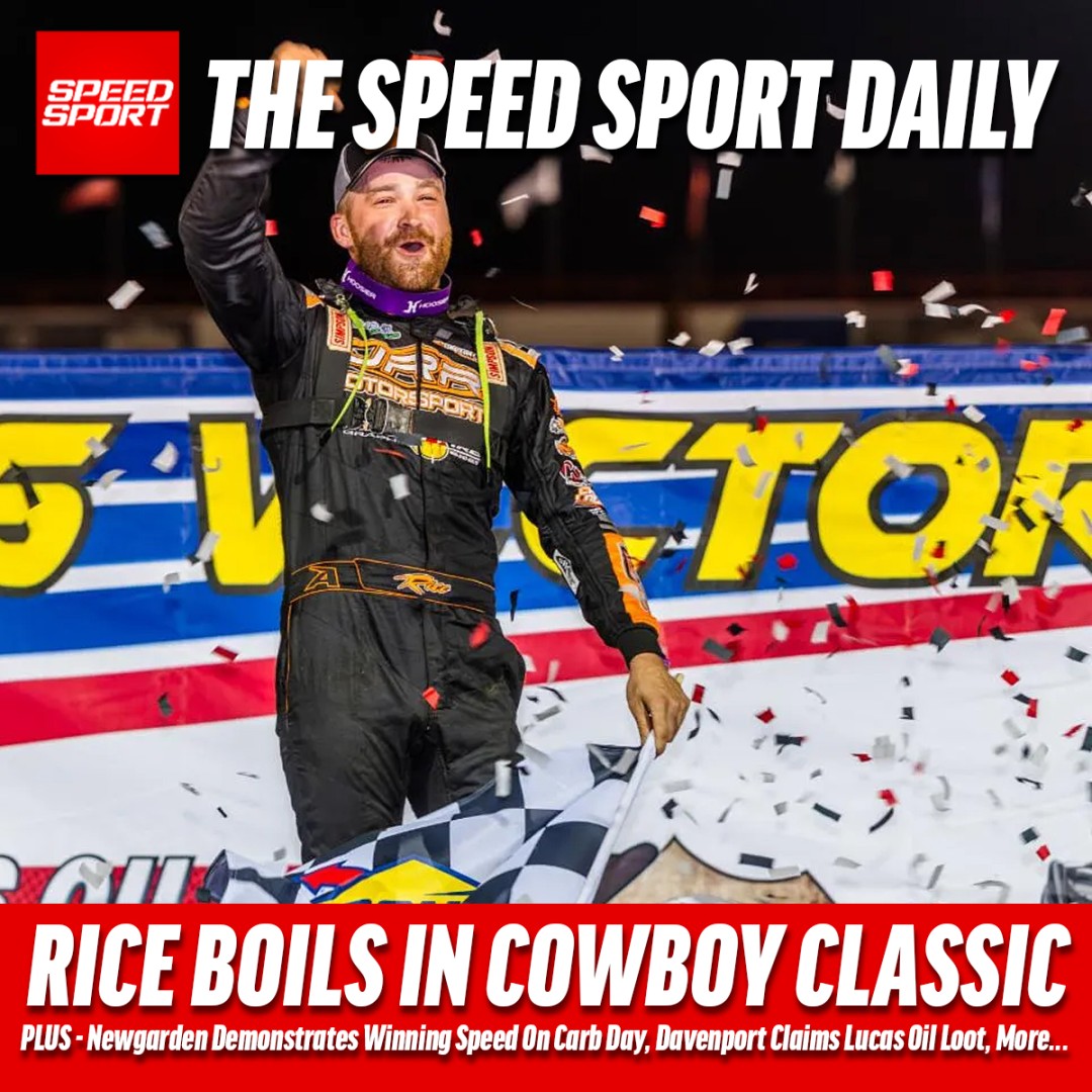 SPEEDSPORT's tweet photo. THE SPEED SPORT DAILY: Newgarden Demonstrates Winning Speed On Carb Day, Rice Boils In Cowboy Classic, Davenport Claims Lucas Oil Loot, More...
#indycar #indy500 #kylebusch #racingnews

https://t.co/YI910jv0uJ https://t.co/lMItFmIwKv