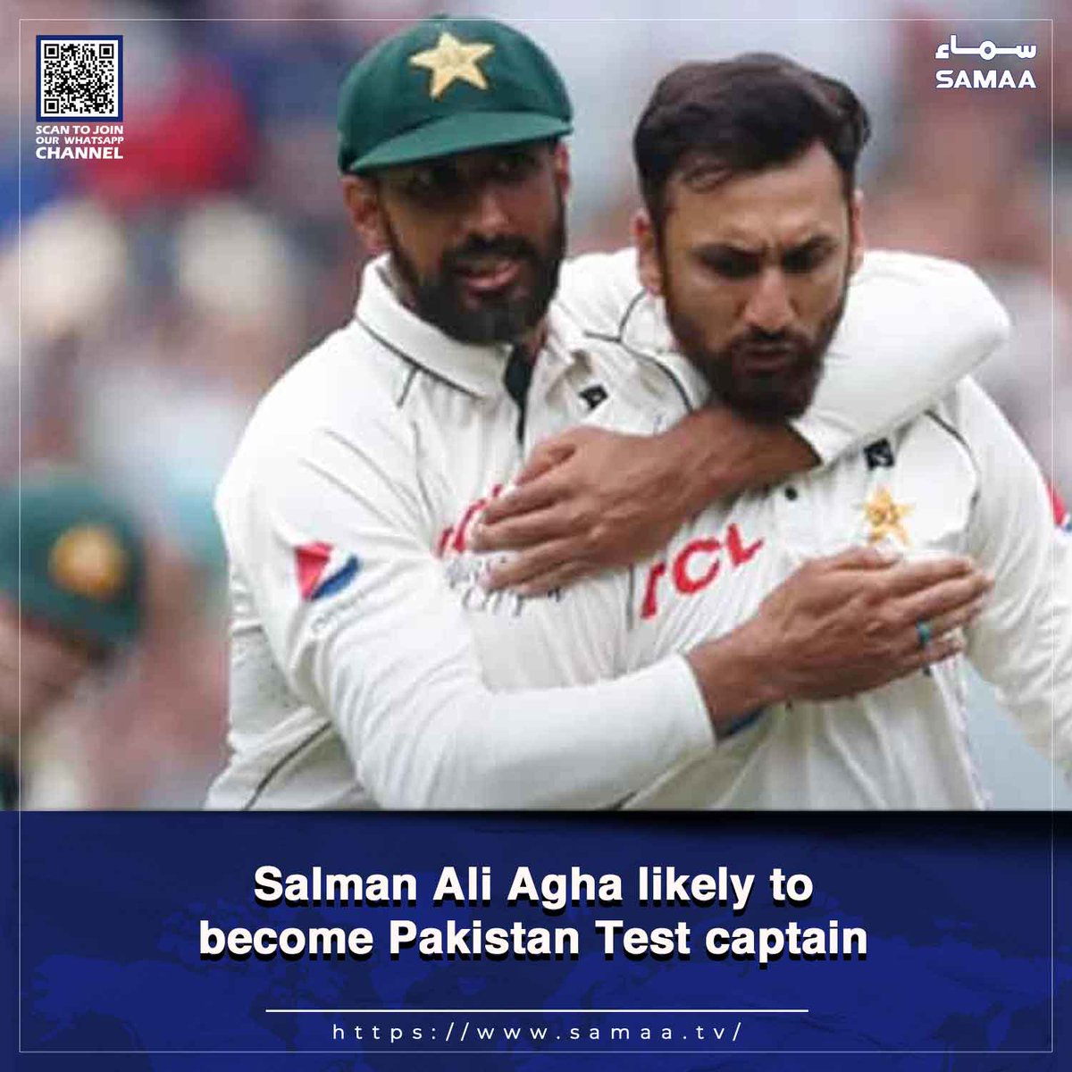 samaasport's tweet photo. Cricket faces fresh turmoil after Test defeat to Bangladesh, with reports of dressing room tensions

Read more: https://t.co/xf70MROMmh

#SamaaTV #Pakistancricket #Testcricket #PakistanTestcricket #SalmanAliAgha #Bangladesh #BanvPak https://t.co/5iSyGjcs2O
