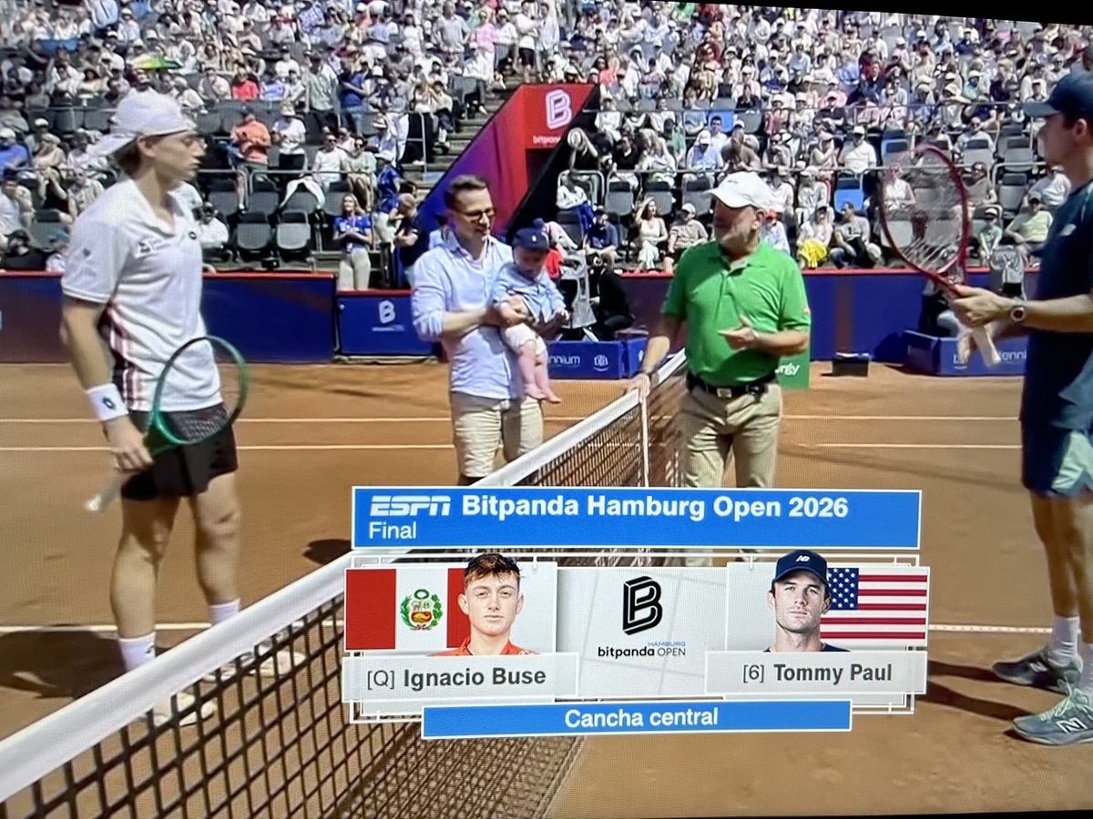 waldovas's tweet photo. Ignacio Buse en la final del Abierto de Hamburgo https://t.co/t2MRxQqQSt
